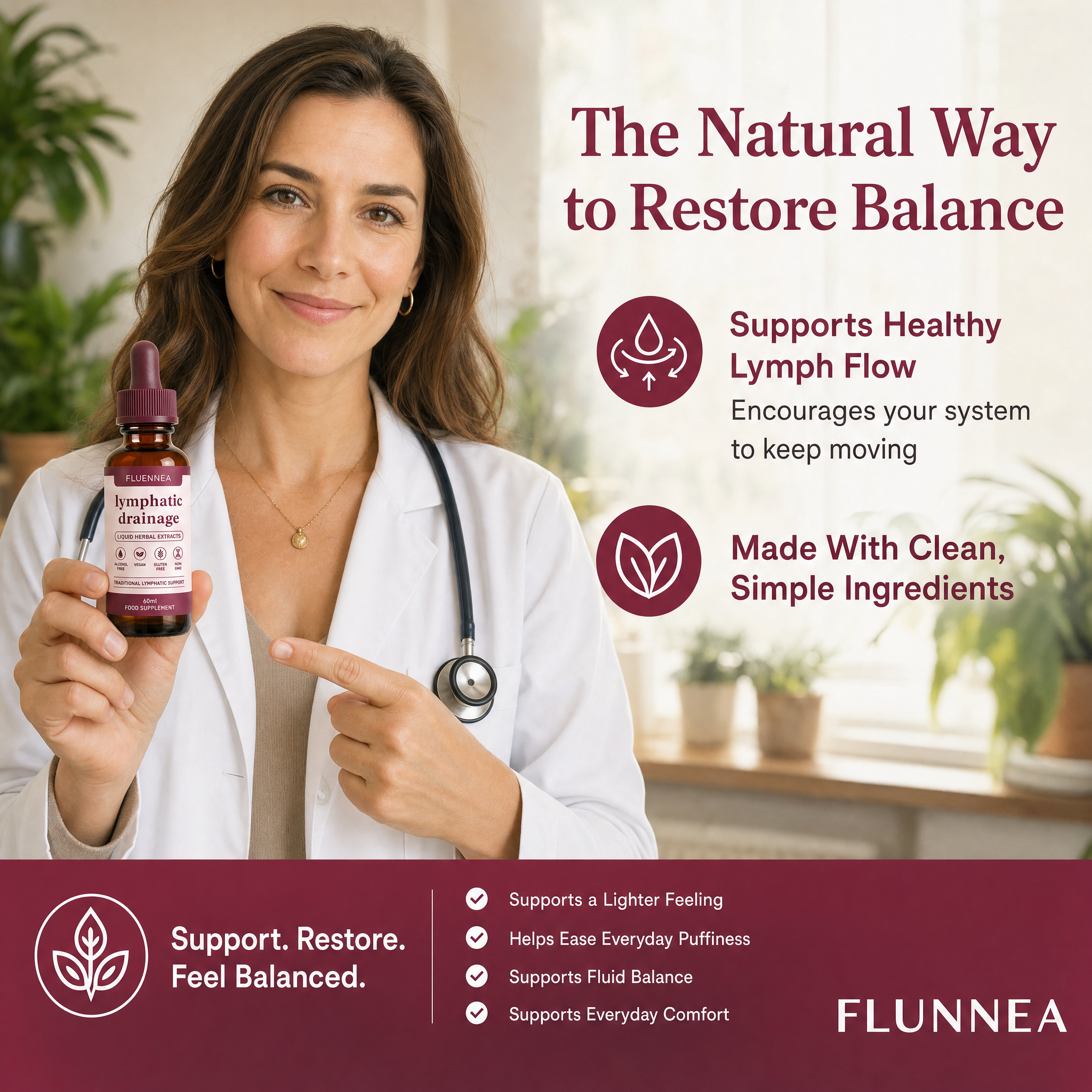 Flunnea Lymphatic Drainage Drops