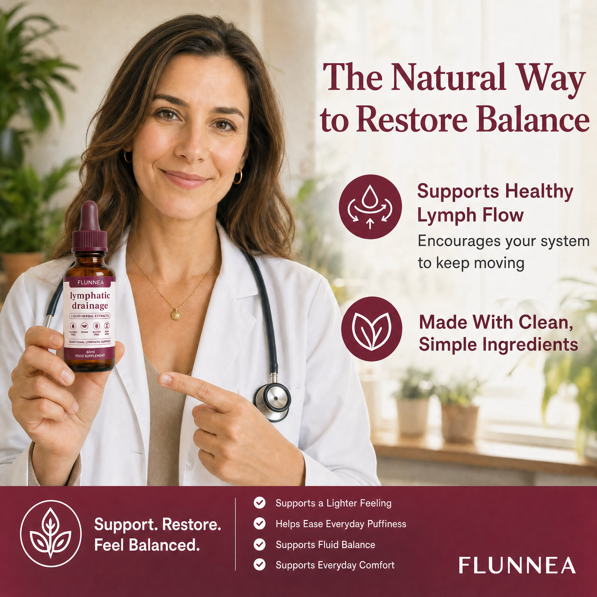 Flunnea Lymphatic Drainage Drops